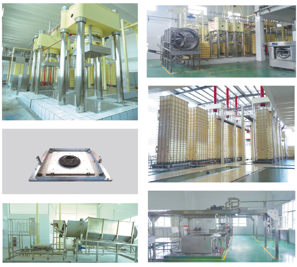 Semi automatic cage press equipment